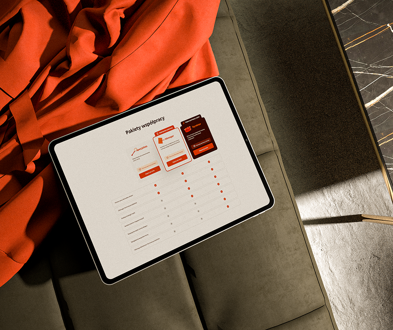 Ipad tablet with animation